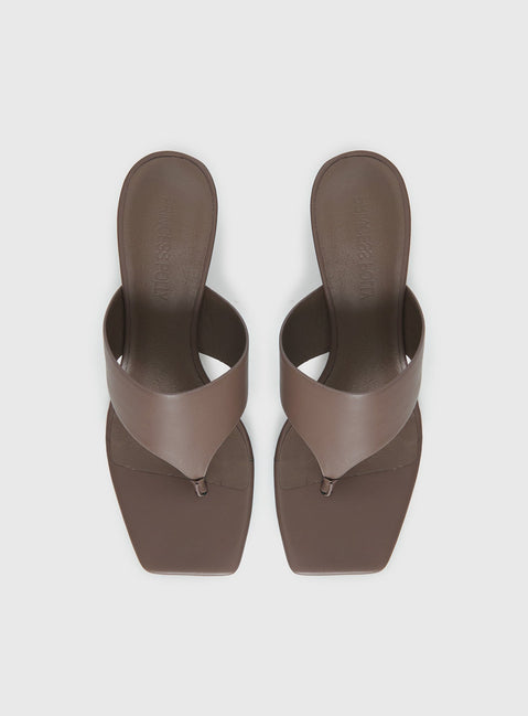 Rowan Heels Chocolate