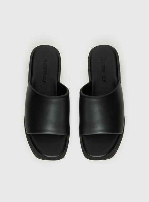 Hugo Flatforms Black