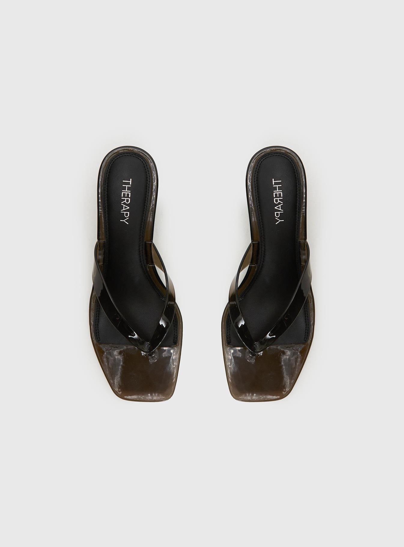 Therapy Jellyz Kitten Heels Smoke