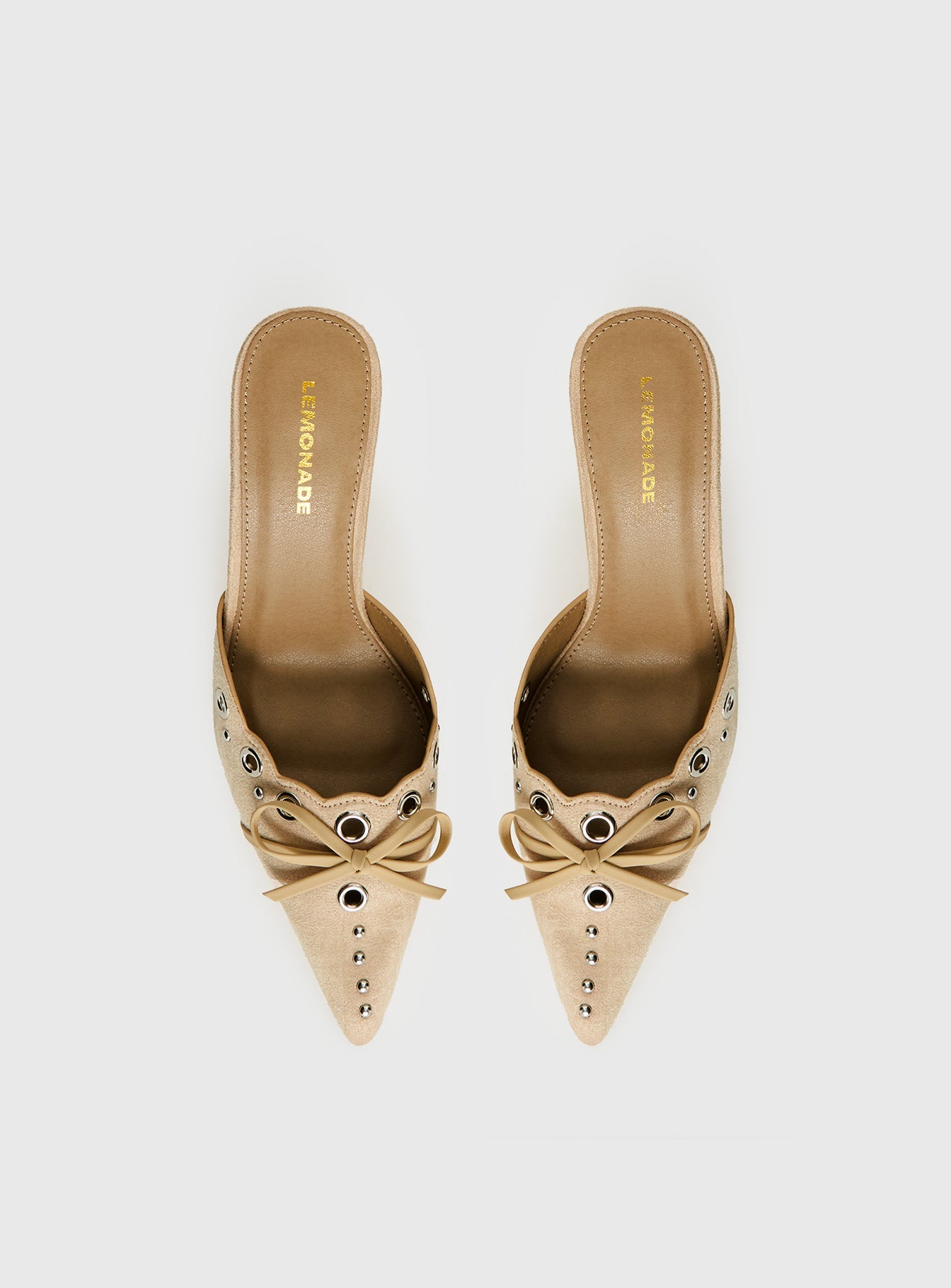 Charisma Pointed Toe Heels Taupe