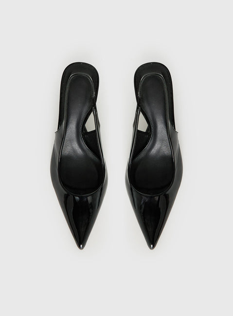 Billini Ayla Pointed Toe Heels Black