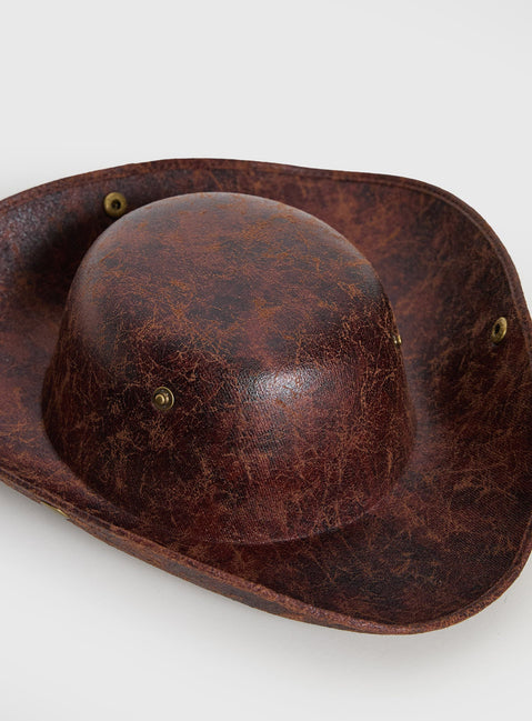 Night Spell Pirate Hat Brown