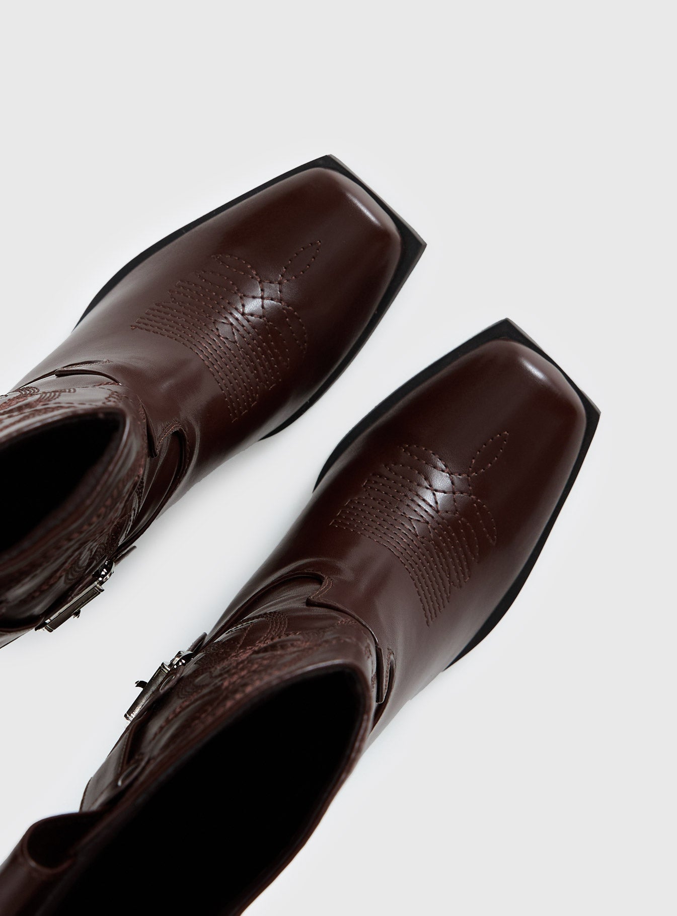 Cypress Western Boots Brown