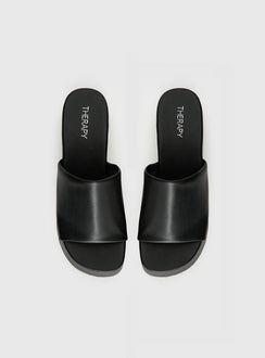 Therapy Cindy Sandals Black