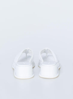 Pump It Up Platforms White
