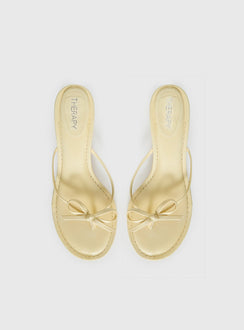 Therapy Somer Kitten Heels Yellow