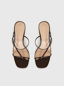 The Becka Heels Chocolate