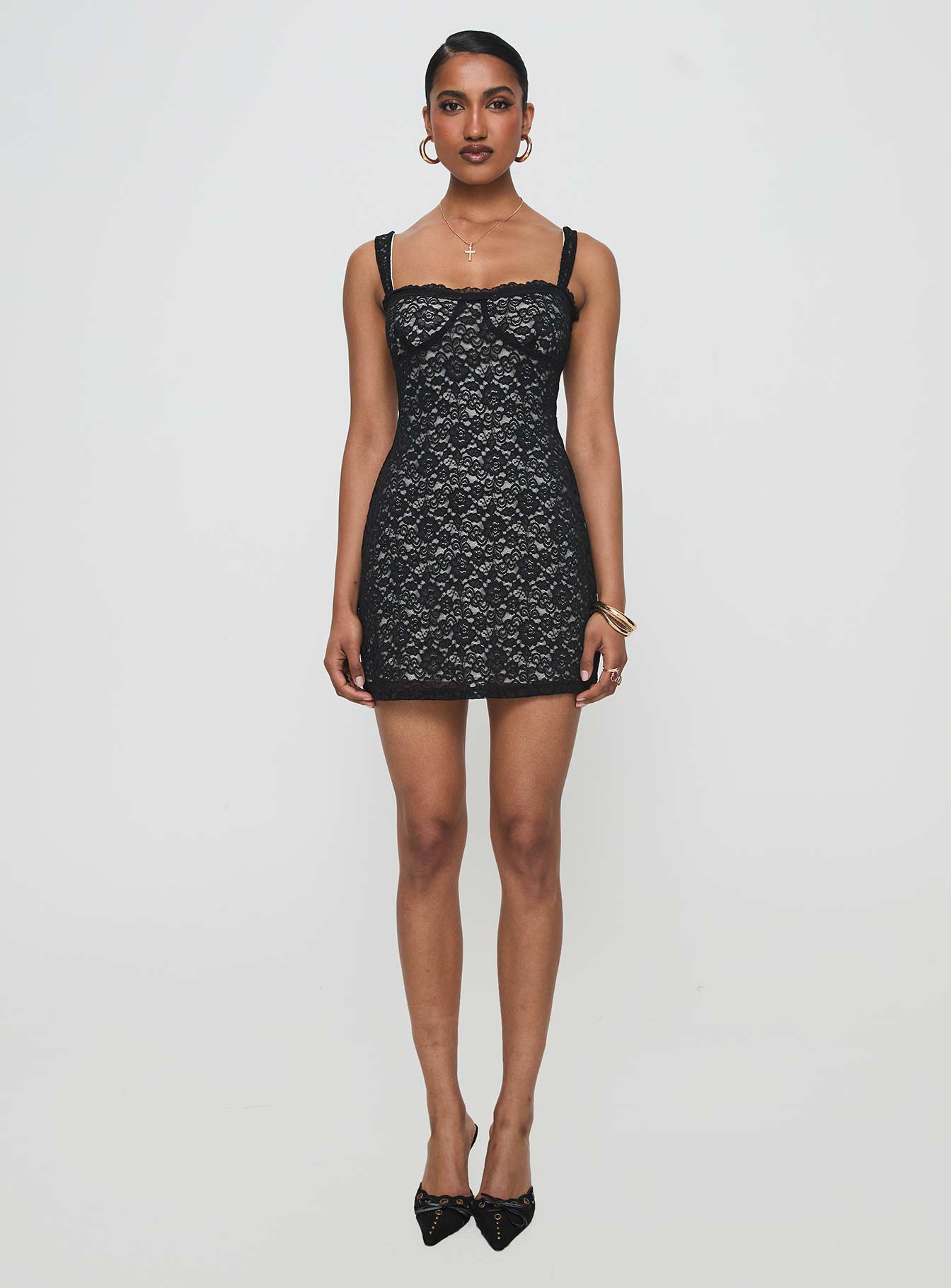 Fireaway Mini Dress Black