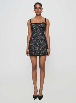 Fireaway Mini Dress Black