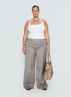 Ezekiel Nylon Top White Curve