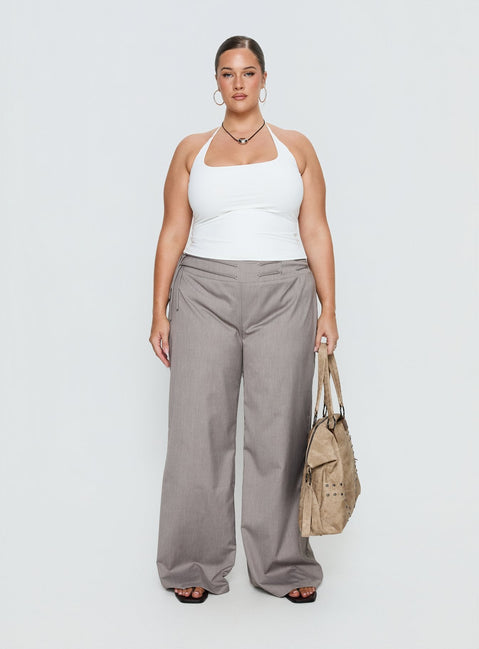 Ezekiel Nylon Top White Curve