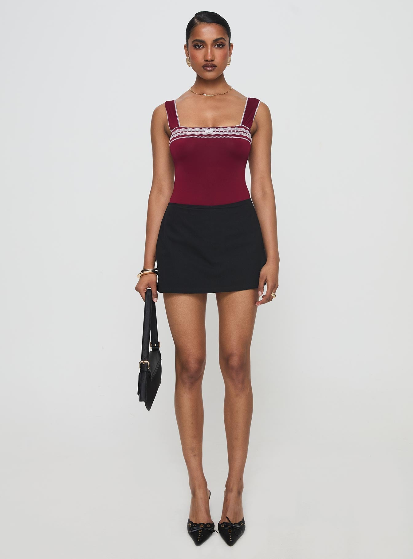 Keating Bodysuit Burgundy