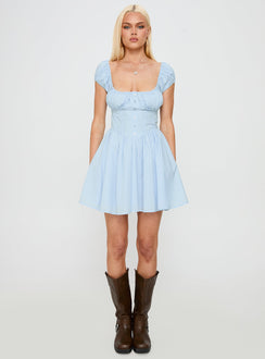 Christabelle Mini Dress Blue