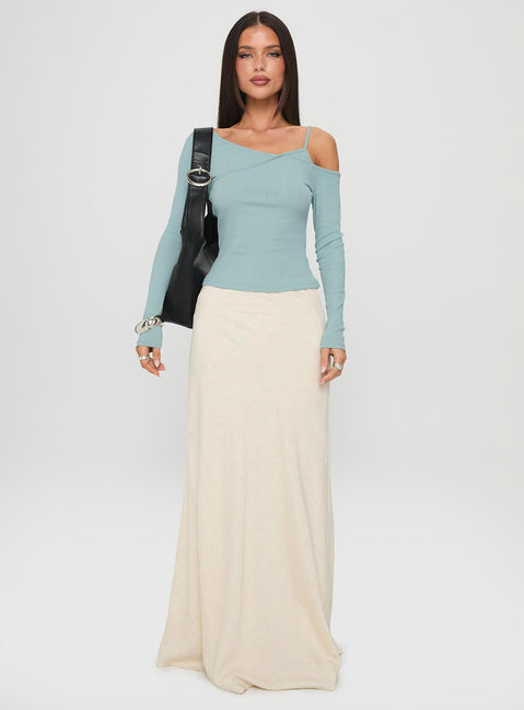 Amarante Rib Top Blue