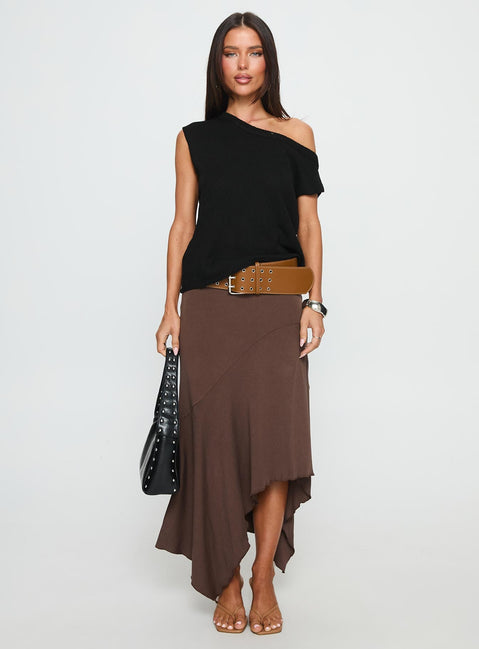 Ashfield Off Shoulder Top Black