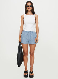 Veridian Shorts Blue Stripe