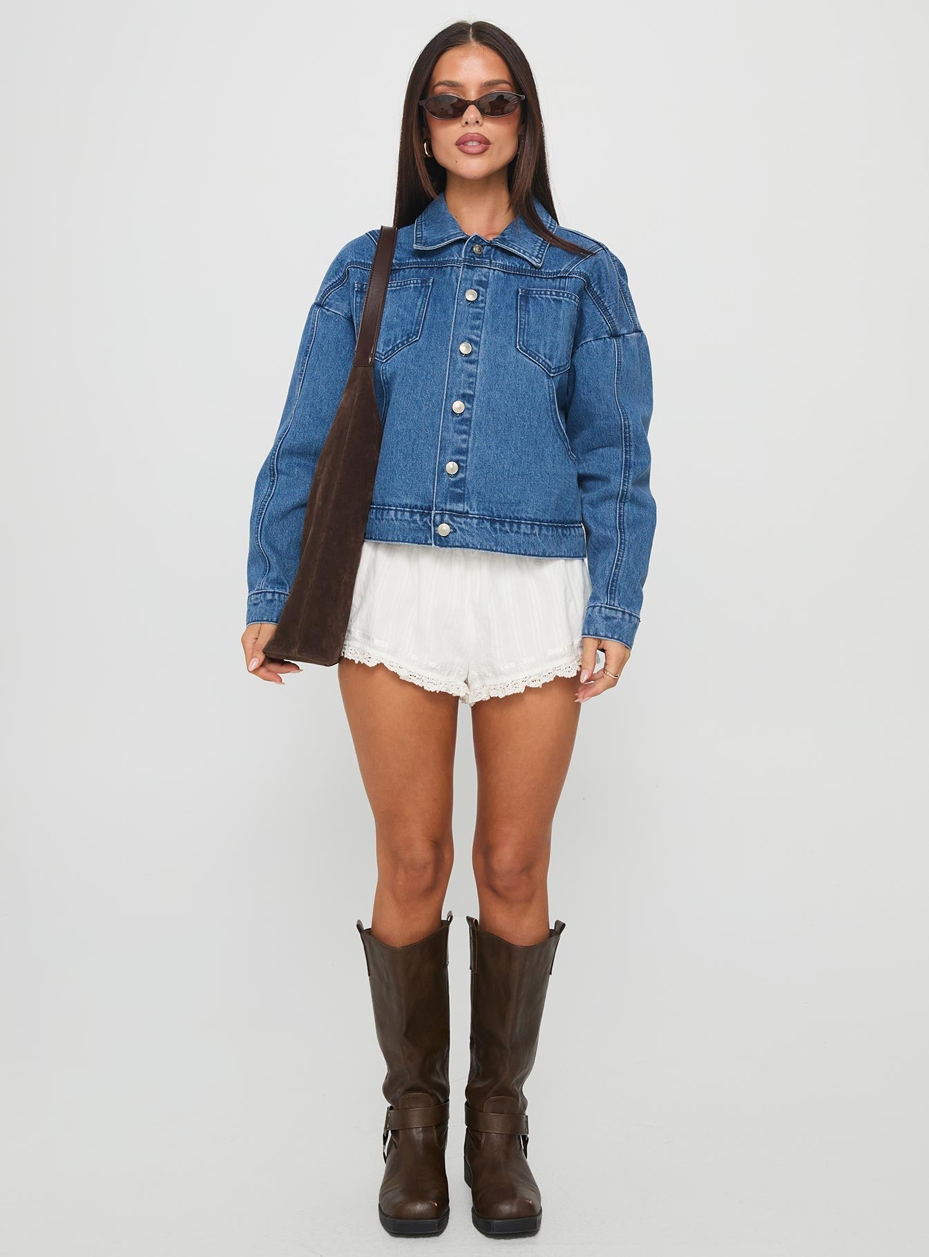 Unexpected Denim Jacket Blue