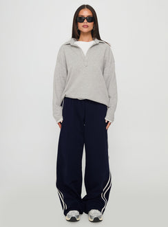 Another Level Collared Jumper Grey