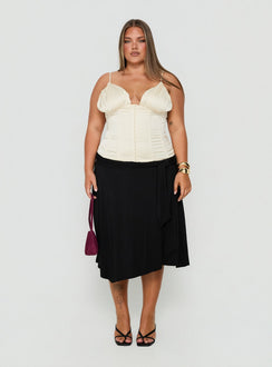 Scorsese Corset Top Champagne Curve