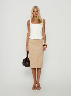 Floreva Corset Top White