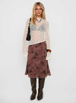 Dulaney Sheer Top White