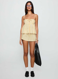 Solaris Cotton Relaxed Set Yellow