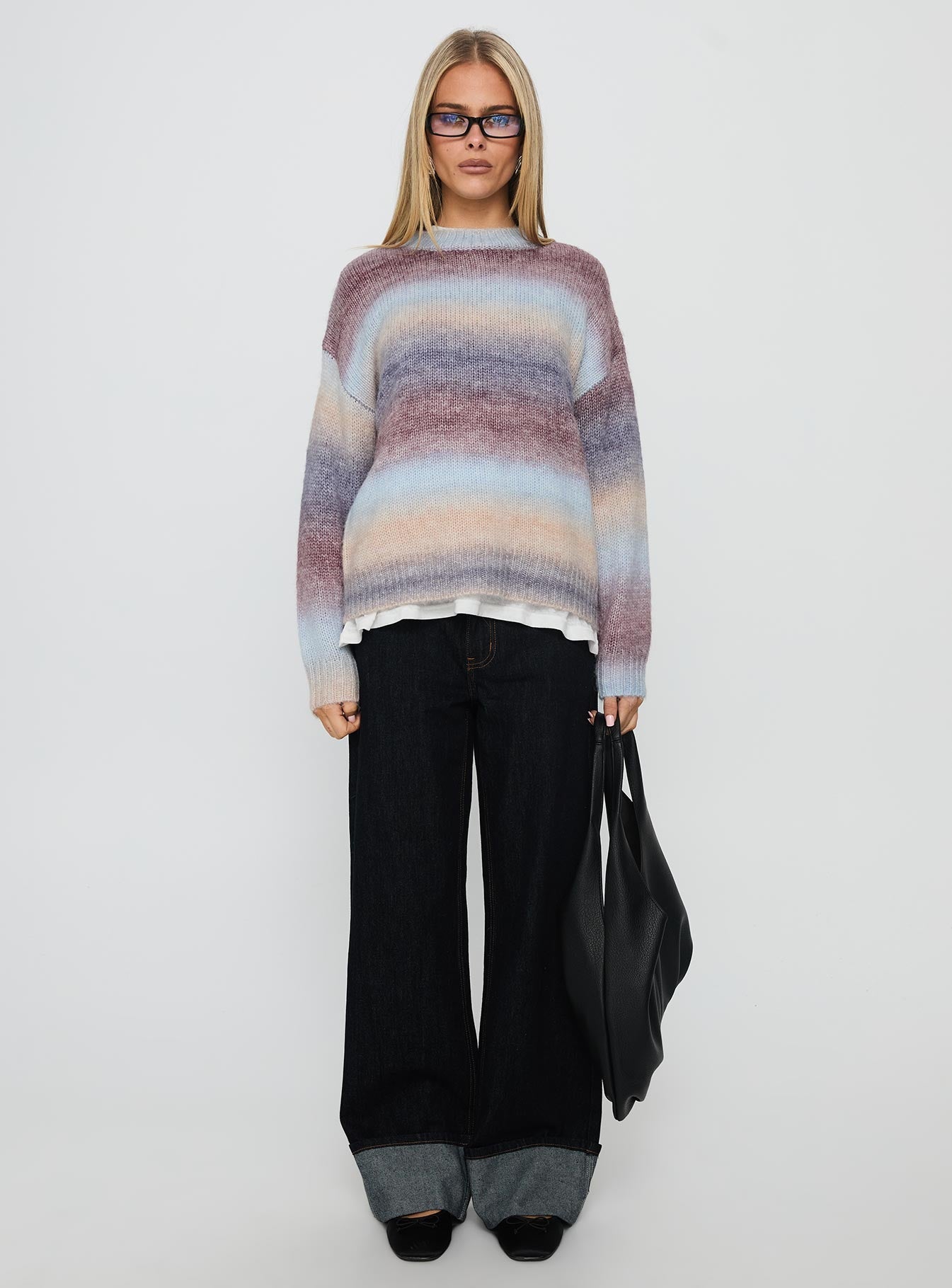 Galaxy Glow Knit Sweater Multi