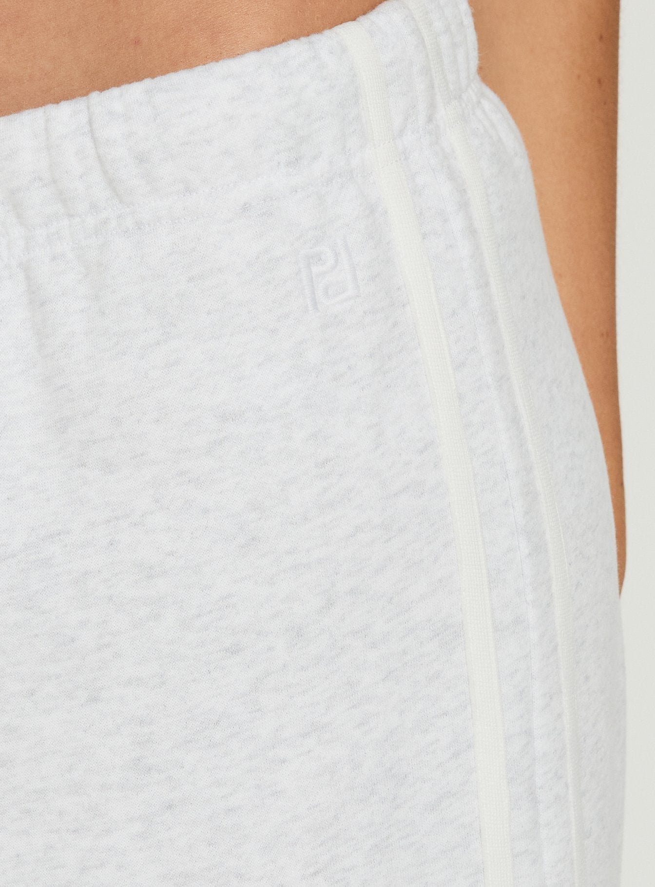 Kennah Wide Leg Sweat Pants Grey Marle