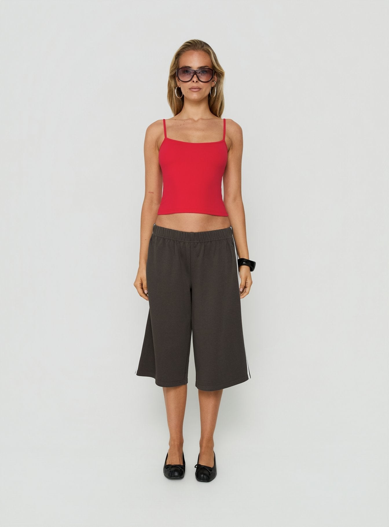 Sayllor Longline Sweat Shorts Iron Grey