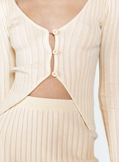 Jayzel Knit Set Cream