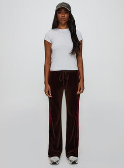 front view of model wearing Princess Polly Prestige Longline Baby Tee Grey Short Sleeves Crew Neck 