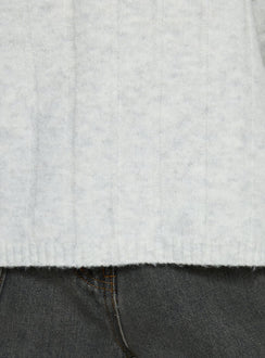 Main Thing Knit Sweater Grey Marle