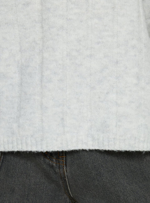Main Thing Knit Sweater Grey Marle
