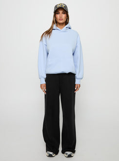 Unwind In Peace Hoodie Blue