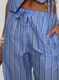 Raychel Set Blue Stripe