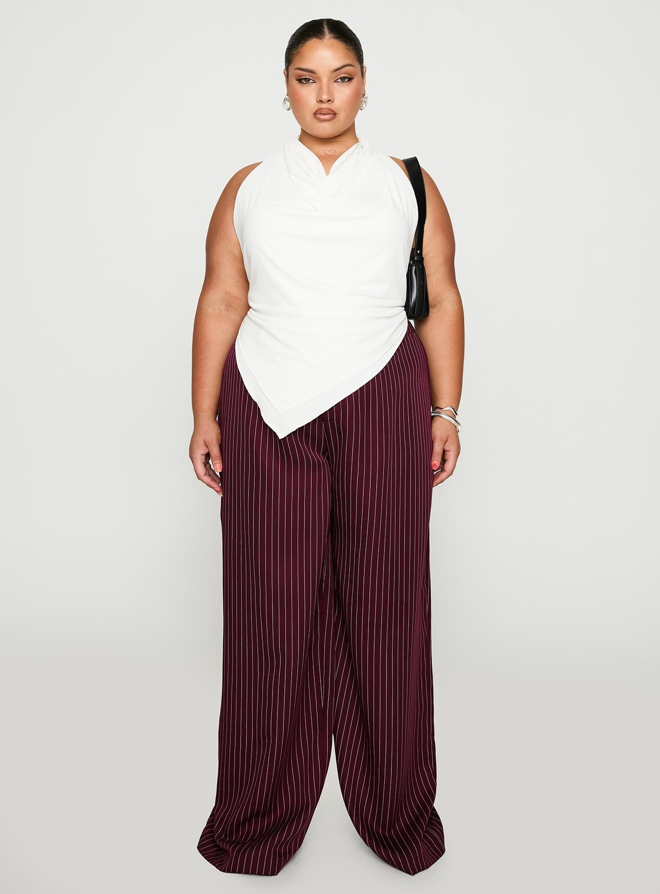 Interlude Top White Curve