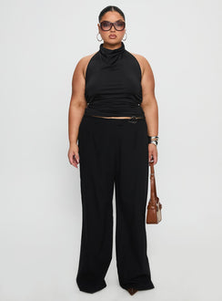 Giggle Top Black Curve