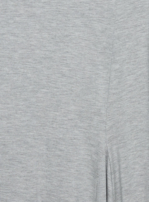 Natomi Jersey Midi Skirt Grey Marle