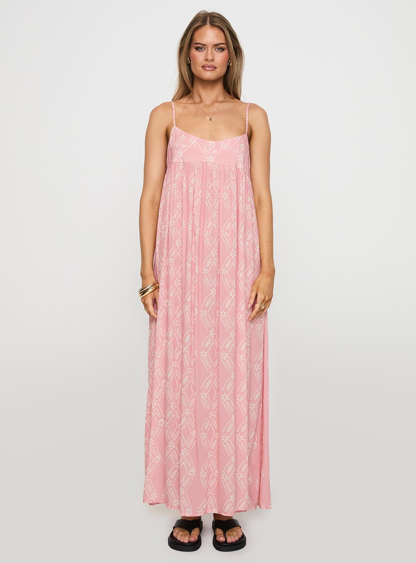 Seabreeze Maxi Dress Pink