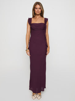 Lanai Maxi Dress Plum