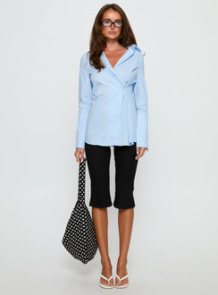 Nitsa Long Sleeve Shirt Blue