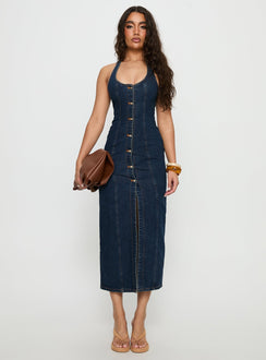 Kenny Maxi Dress Indigo
