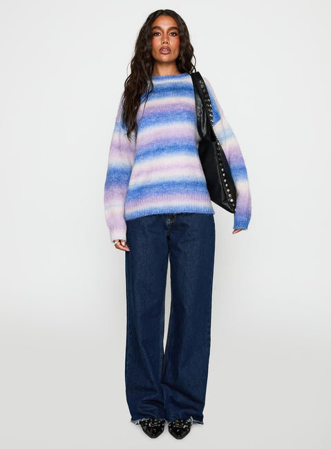 Say No More Knit Sweater Multi