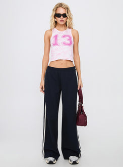 Lucky 13 Graphic Tank Purple