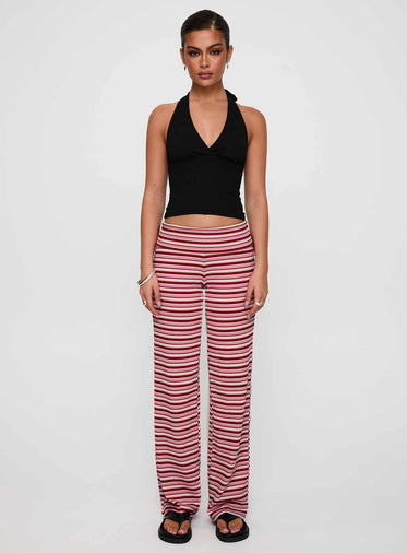 Dreamgirl Folded Pant Pink Multi