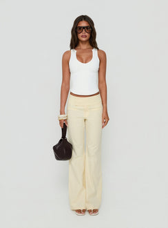 Totti Pant Butter Yellow