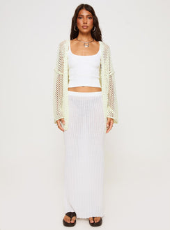 Be Open Cardigan Cream