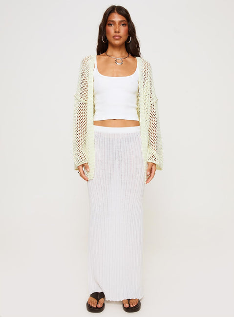 Be Open Cardigan Cream