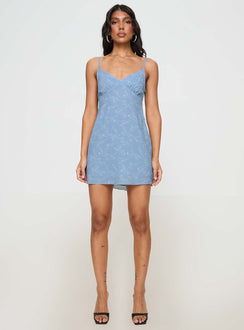 Emerie Mini Dress Blue