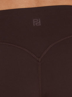 Velora Active Wide Leg Pants Chocolate